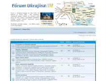 Tablet Screenshot of forum.ukrajina.tv